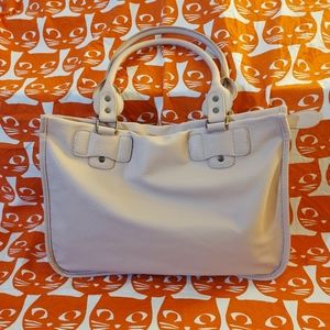 Gorgeous pale pink vegan bag Avon Mark brand, almost perfect!